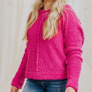 UMGEE Popcorn Off The Shoulder Long Sleeve